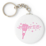 Sweet 16 Key keychains
