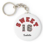 Sweet 16 Keychain