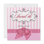 Sweet 16 - Personalised Birthday Party Invitations