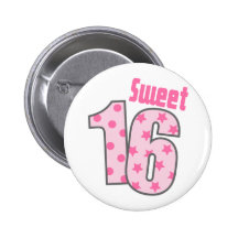 Sweet 16 (Pink Dots And Stars)