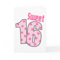 Sweet 16 (Pink Dots And Stars)