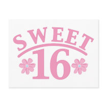 Sweet 16 post card