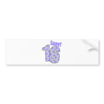 Sweet 16 (Purple Dots And Stars)