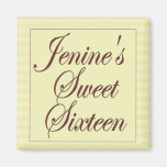 Sweet 16 refrigerator magnets