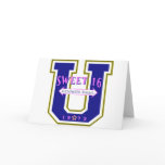 Sweet 16 University Athletic Department cards