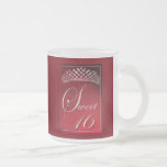 Sweet 16 with a tiara! coffee mugs