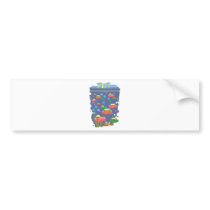 Sweet and Silly Fish Bumper Sticker