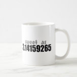 Sweet as Pi Coffee Mug