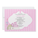 Sweet Baby Girl Baptism Inviation