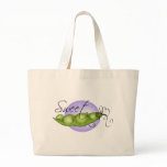 Sweet Baby Pea Canvas Bag