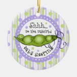 Sweet Baby Pea Photo Nursery Door Hanger Ornament