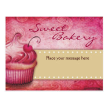 Sweet Bakery Postcards