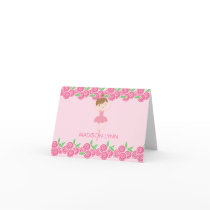 Sweet Ballerina Tutu Thank You Note Greeting Cards