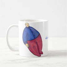Sweet Balloon Man Mug