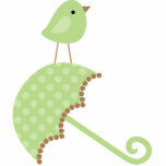 Sweet Bird Baby Shower Cake Topper photo sculptures