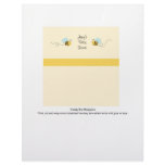 Sweet Bumble Bee Candy Bar Wrappers flyers