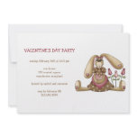 Sweet Bunnies · Bunny, Heart & Roses invitations