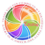 Sweet Candy Swirl Stickers