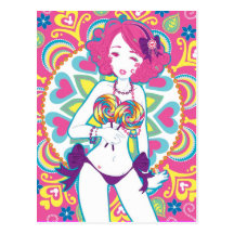 Sweet Censorship Postcard