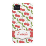 Sweet Cherries iPhone 4 Case-Mate Tough™