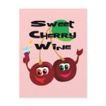 Sweet Cherry Wine postcards