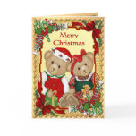 Sweet Christmas Bears - Verse Inside cards