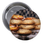 Sweet - Cookies - Cookies and Danish Pinback Buttons