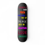 SWEET, COOL, PEACE, skateboaed skateboards