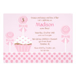 Sweet Cupcake Birthday Invitation