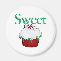 Sweet Cupcake Magnets