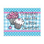 Sweet Cupcakes Postcards