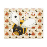 Sweet Cute Little Bumble Bee Postcards