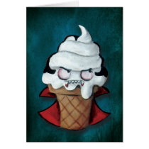 Sweet Cute Vampire Ice Cream cards