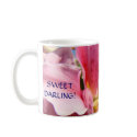 SWEET DARLING! COFFEE Cup Valentine's Day gifts mugs