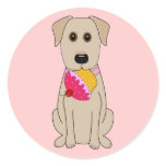 Sweet Dog Pink stickers
