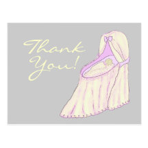 Sweet Dreams Baby Thankyou Postcards
