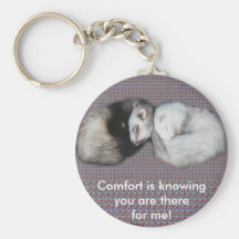 Sweet Dreams Ferrets Keychains