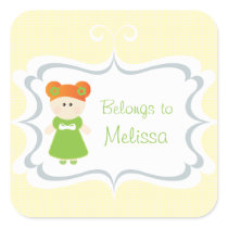 Sweet Girl - Personalised Sticker