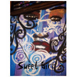 Sweet Girl shades of Blue and Purple t-shirts