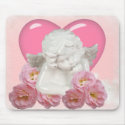 Sweet Heart 'Baby Angel' Design mousepads