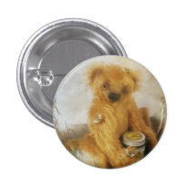 Sweet Honey Bear Pinback Button