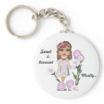 Sweet, &, Innocent, Mostly... Quantum Cutie Girl keychains