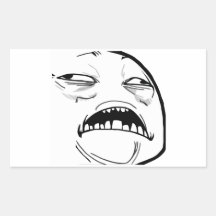 Sweet Jesus Meme - Rectangle Stickers