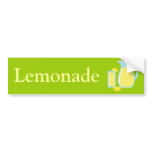 Sweet Lemonade bumper stickers