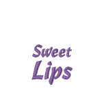 SWEET LIPS polo embroidered shirts
