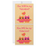 Sweet Love Owls Rack Card