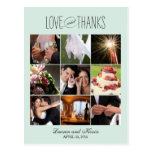 Sweet Memories Wedding Thank You Card Post Card