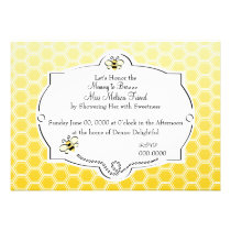 Sweet Mommy to Bee invitations