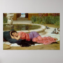 Sweet Nothings (Dolce Far Niente) John Godward Posters