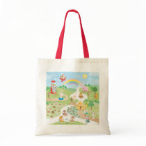 Sweet paradise tote bags